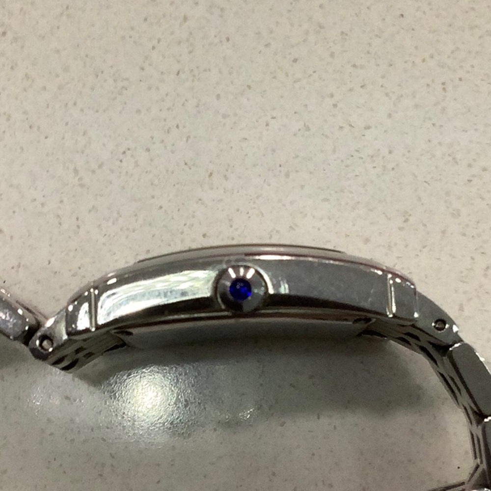 Tourneau Silver Rectangular Watch - Picture 3 of 4